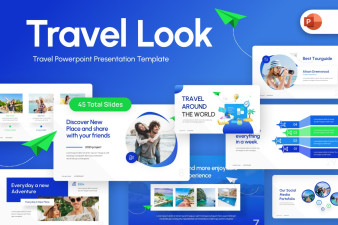 Travel Look PowerPoint Template